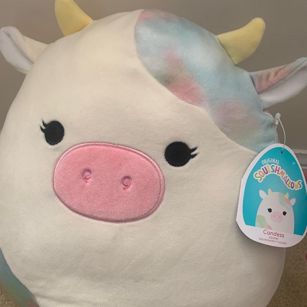 Candess the Cow 12’ SQUISHMALLOW